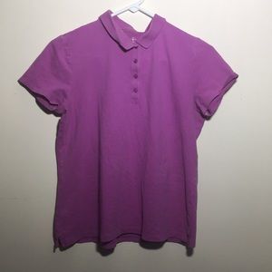 Women’s St. John’s Bay Purple Polo